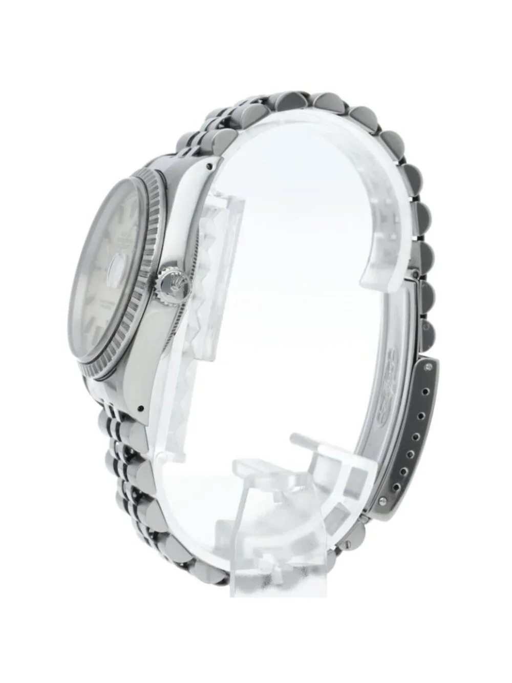Rolex Datejust Watch Box SS Silver Polished
